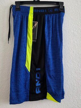 New Mens Basketball Shorts by And1.** Elastic Waist Size S.